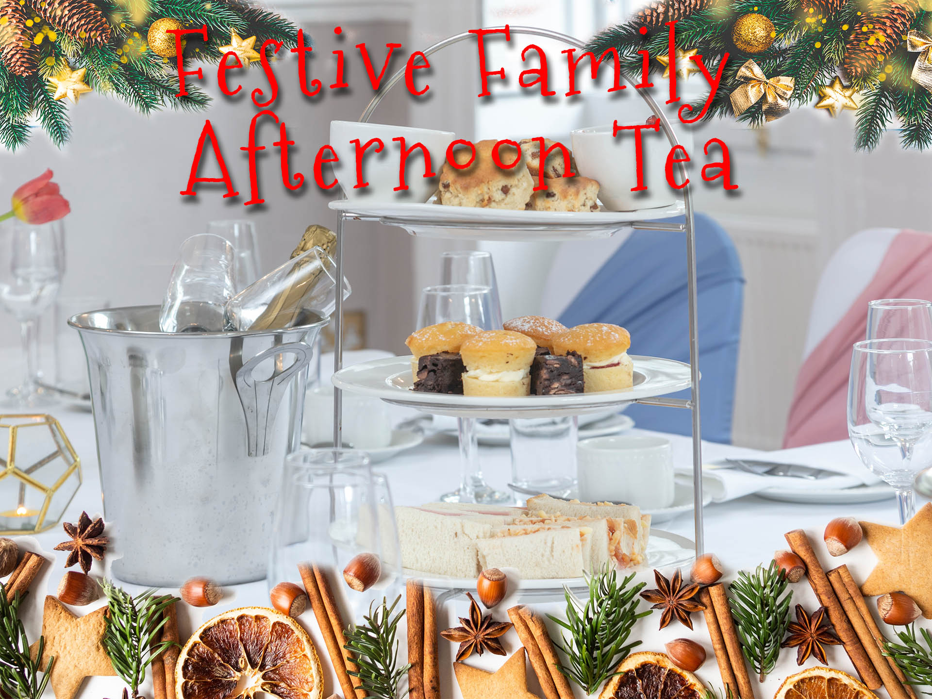 Festive Afternoon Tea at The Old Rectory Handsworth Sheffield